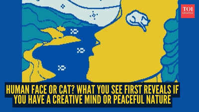 Optical illusion personality test: Human face or cat? What you see first reveals if you have a creative mind or peaceful nature