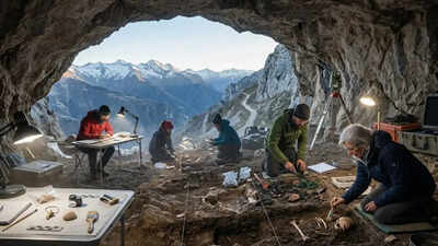 Child’s bones and mysterious ancient tech found in a remote Pyrenees cave at 2,235 meters