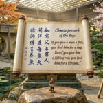 Chinese proverb of the day: “If you give a man a fish, you feed him for a day. But if you give him a fishing rod…” — what it really says about help, independence, and long-term thinking
