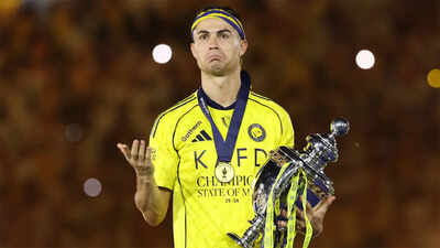 Cristiano Ronaldo in tears after finally conquering Saudi Arabia; Al Nassr end title wait