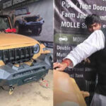 Defence Minister Rajnath Singh takes close look at Thar Roxx-based ATV: Details