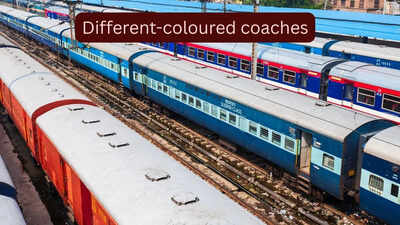 Why trains have different-coloured coaches and what it means for travellers