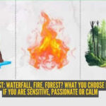 Personality test: Waterfall, fire, forest? What you choose first reveals if you are sensitive, passionate or calm