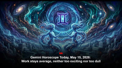 Gemini Horoscope Today, May 15, 2026: Work stays average, neither too exciting nor too dull