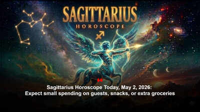 Sagittarius Horoscope Today, May 2, 2026: Expect small spending on guests, snacks, or extra groceries