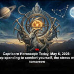 Capricorn Horoscope Today, May 6, 2026: If you keep spending to comfort yourself, the stress will double tomorrow