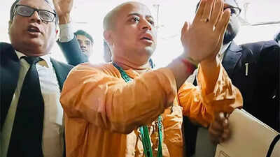 Bangladesh HC rejects detained Hindu monk's bail plea