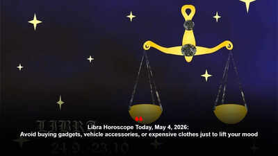 Libra Horoscope Today, May 4, 2026: Avoid buying gadgets, vehicle accessories, or expensive clothes just to lift your mood