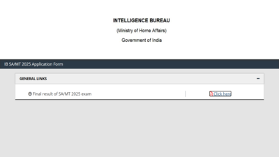 IB Security Assistant final result 2026 released at mha.gov.in: Direct link to download list of shortlisted candidates