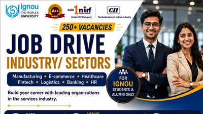 IGNOU Mumbai placement drive on May 16 to offer 250 vacancies across sectors