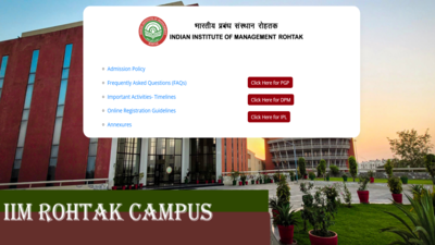 IIM Rohtak releases IPMAT result 2026: Direct link to download scorecards here