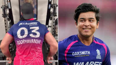 'Chosen one': WWE superstar wears Vaibhav Sooryavanshi jersey, video goes viral - Watch