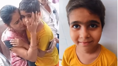 “Kahan chhod ke chala gaya tha beta…”: 8-year-old missing boy’s emotional reunion with mother