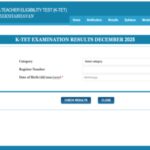 KTET December result 2026 declared at ktet.kerala.gov.in: Direct link to download scorecards here