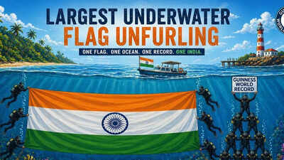Largest underwater flag and human stack in Andaman set to break Guinness World Record at Swaraj Dweep; here’s what travellers need to know |