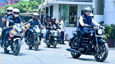 Maharashtra CM rides RE Classic 350, skips official car: Here's why