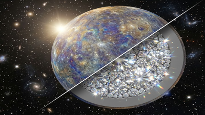 Inside mercury: The surprising diamond layer scientists believe exists