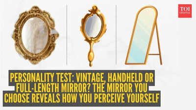 Personality Test: Personality test: Vintage, handheld or full-length mirror? The mirror you choose reveals how you perceive yourself