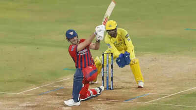 Mitchell Marsh lights up Lucknow, dents CSK's IPL playoff push in LSG's seven-wicket victory