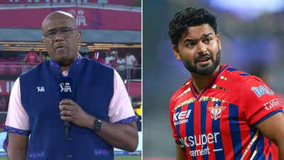 'Yeah… Mohsin': Rishabh Pant and Ian Bishop’s hilarious toss chat on Mohammad Shami during RR vs LSG goes viral - Watch