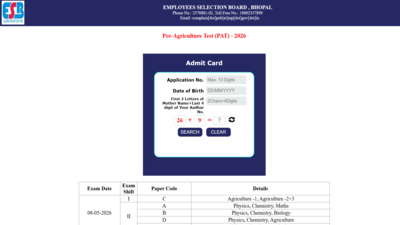 MPESB PAT admit card 2026 released at esb.mp.gov.in: Direct link to download hall tickets here