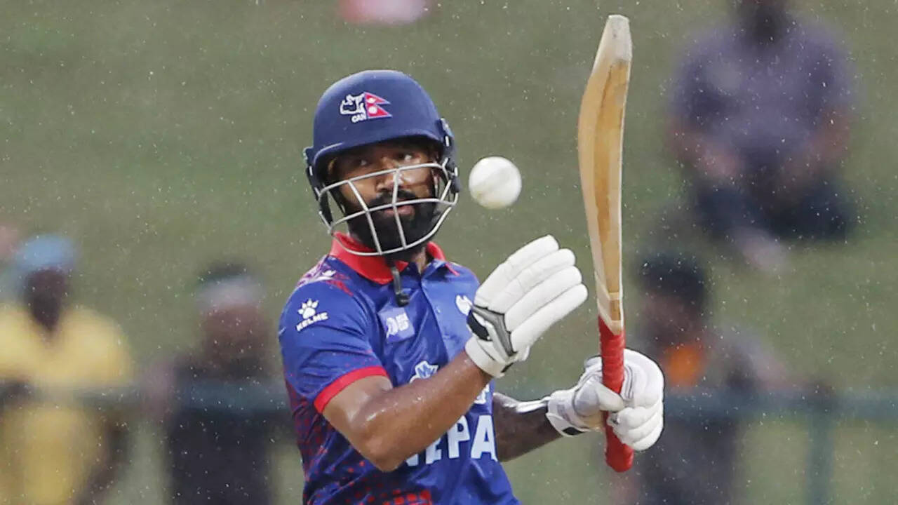 NEP vs UAE Highlights ICC CWC League 2: Nepal clinch thrilling 6-run win over UAE