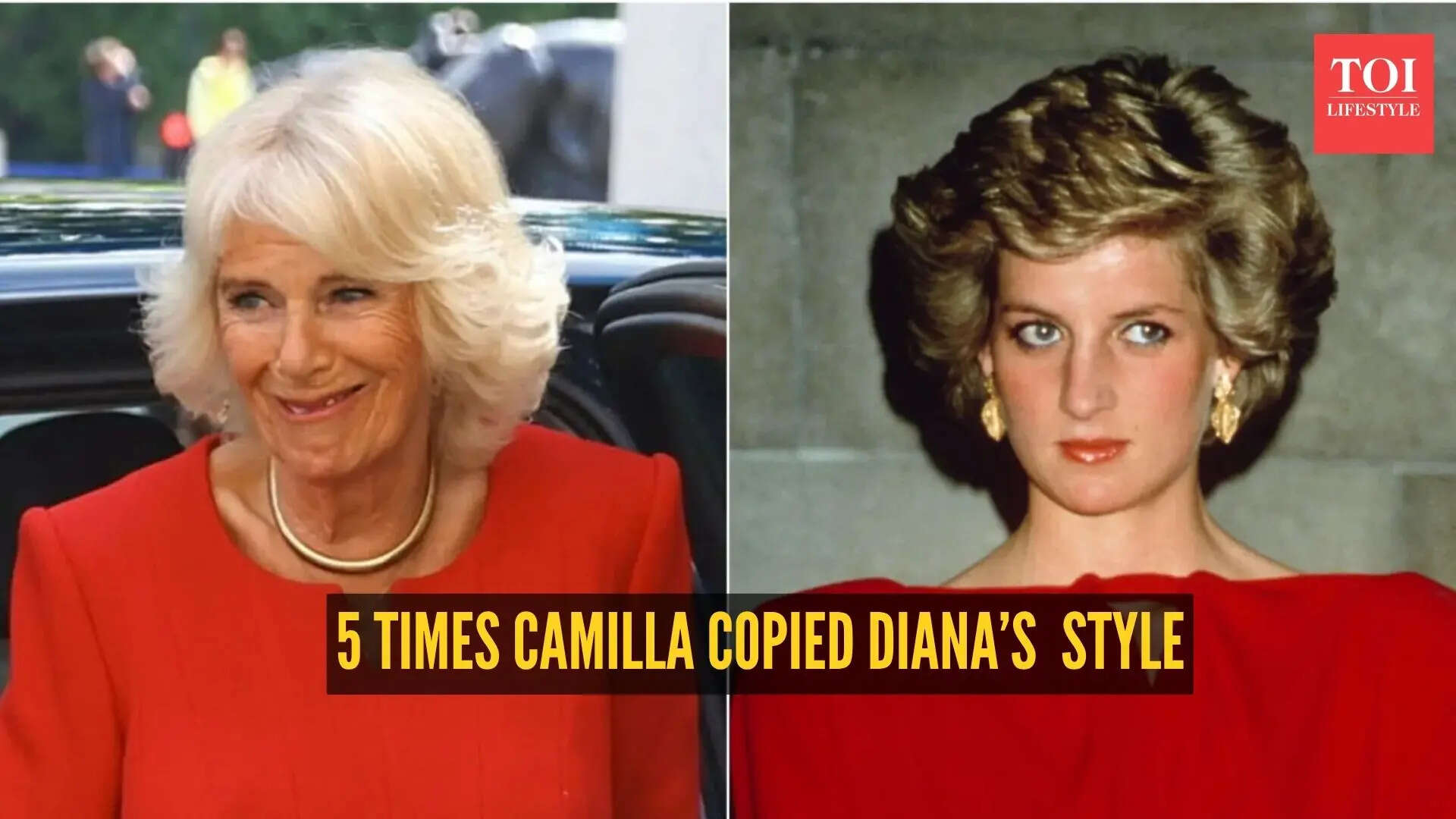 Royal deja vu! 5 times Queen Camilla’s wardrobe looked strikingly similar to Princess Diana’s