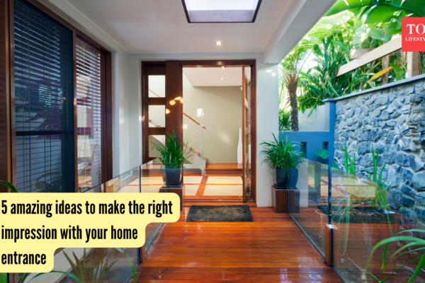 5 amazing ideas to make the right impression with your home entrance