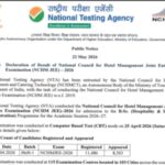NCMHT JEE result released at exams.nta.nic.in: Direct link to download scorecards here