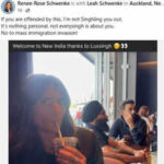 It was not racist: New Zealand woman says police came to her house for her 'Welcome to New India' FB post