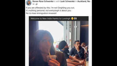 It was not racist: New Zealand woman says police came to her house for her 'Welcome to New India' FB post