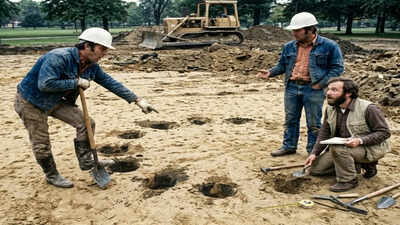 In 1971, a routine park project in Dayton exposed unusual soil marks, which uncovered a native American village beneath farmland |