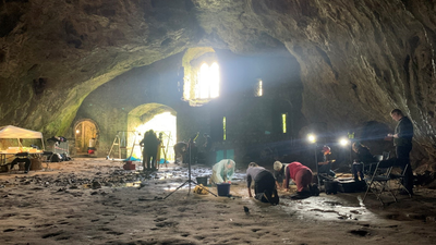 ‘Once-in-a-lifetime discovery’: Ancient cave found beneath a 1,000-year-old UK castle