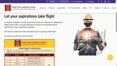 OPaL Apprentice recruitment 2026: Registration window opens at opalindia.in; check eligibility, direct link to apply