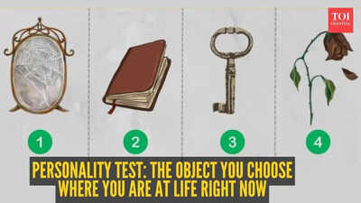 Personality test: The object you choose reveals where you are at life right now