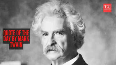 Mark Twain Quote: Quote of the day by Mark Twain: “Focus more on your desire than on your...”