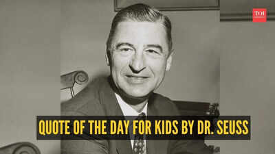 Quote of the day for kids by Dr. Seuss: "You have brains in your head. You have feet in your shoes. You can..."