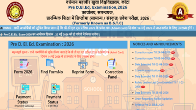 Rajasthan Pre-DElEd BSTC admit card 2026 to be released today: Check steps to download here