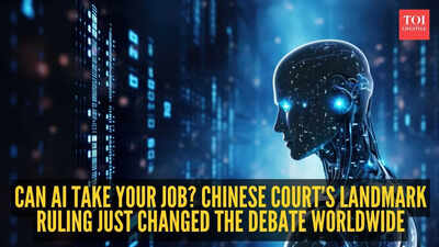 Can AI take your job? Chinese court’s landmark ruling just changed the debate worldwide