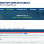 RRB Isolated Categories recruitment 2026 application status released; check direct link here