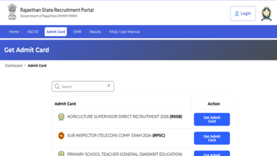 RSSB Lab Assistant admit card 2026 to be released today at recruitment.rajasthan.gov.in: Direct link to download hall tickets here