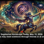 Sagittarius Horoscope Today, May 15, 2026: Singles may meet someone through friends or at an event