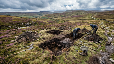 Scientists are digging thousands of holes in England’s Pennine hills to fight climate change