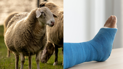 Scientists turn sheep wool into a bone-healing material in a major medical breakthrough