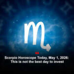 Scorpio Horoscope Today, May 1, 2026: This is not the best day to invest