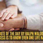 Ralph Waldo Emerson: Success quote of the day by Ralph Waldo Emerson: "Success is to know even one life has..."