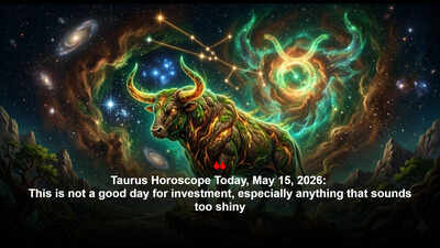 Taurus Horoscope Today, May 15, 2026: This is not a good day for investment, especially anything that sounds too shiny