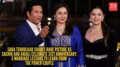 Sara Tendulkar shares rare picture as Sachin and Anjali celebrate 31st anniversary: 5 marriage lessons to learn from the power-couple