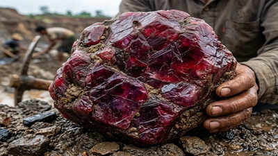 Miners unearthed an 11,000-carat ruby in Myanmar, but the real story goes beyond size