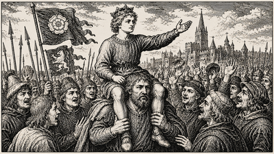 The poor English boy crowned King of England at 10, and years later, he worked in the royal kitchen